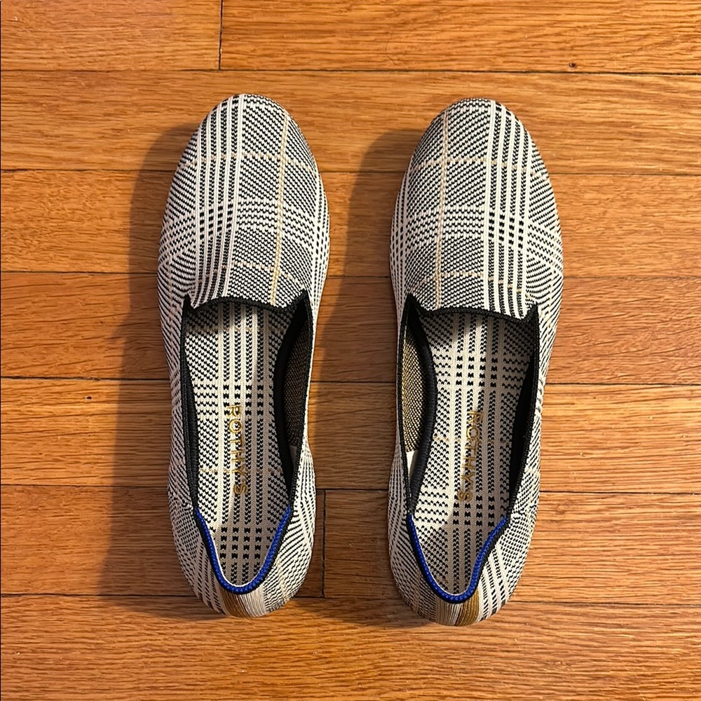 Rothy’s The Loafer in plaid *discontinued*